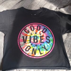 Women's/medium/good vibes only shirt.